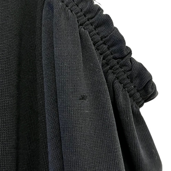 Lavender Field by Anthropologie Black Cold Shoulder Dress Top - Picture 4 of 4